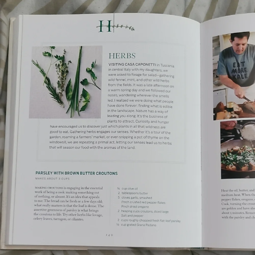 V Is for Vegetables: Inspired Recipes & Techniques for Home Cooks. NWT